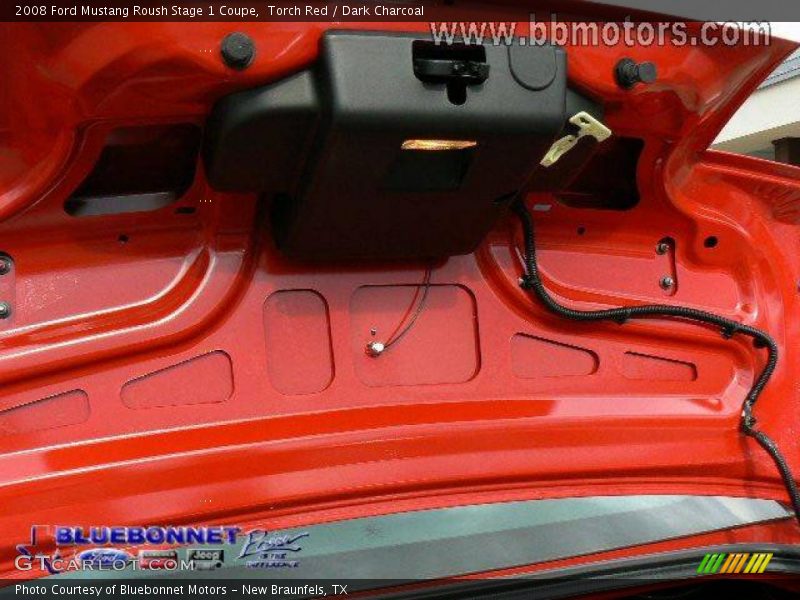 Torch Red / Dark Charcoal 2008 Ford Mustang Roush Stage 1 Coupe