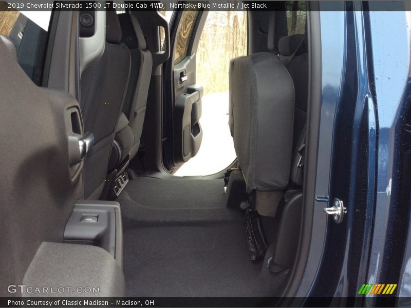 Northsky Blue Metallic / Jet Black 2019 Chevrolet Silverado 1500 LT Double Cab 4WD