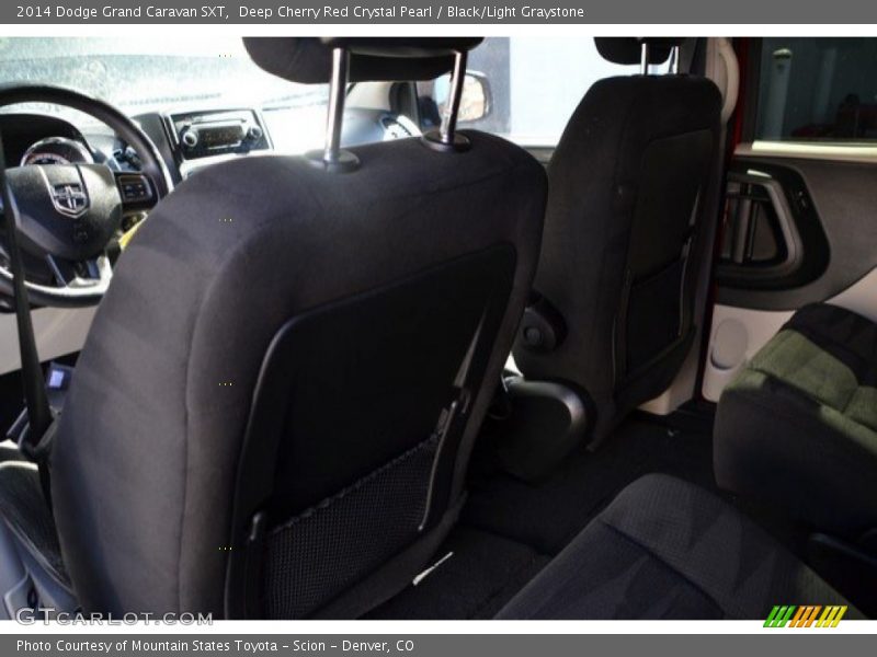 Deep Cherry Red Crystal Pearl / Black/Light Graystone 2014 Dodge Grand Caravan SXT