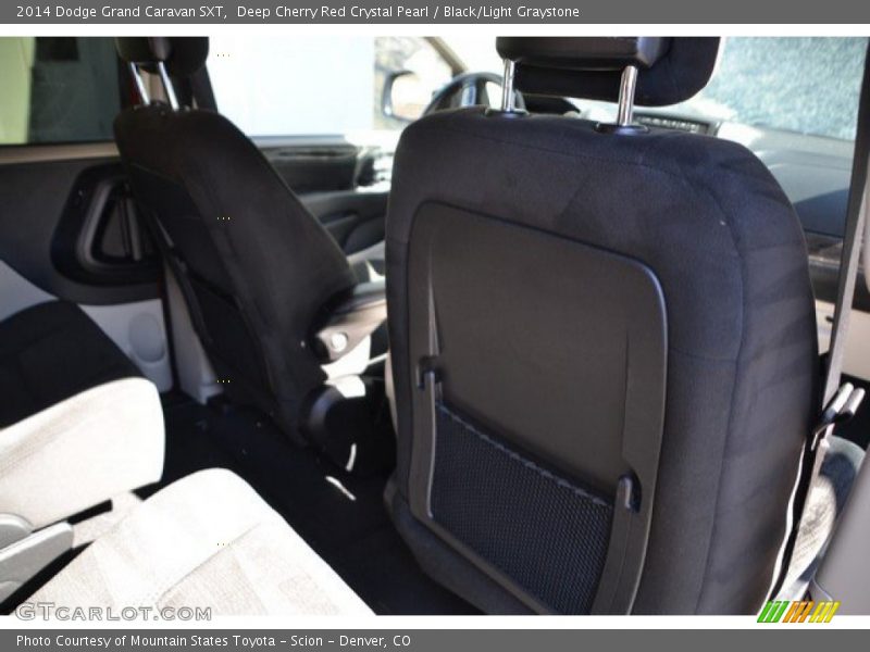 Deep Cherry Red Crystal Pearl / Black/Light Graystone 2014 Dodge Grand Caravan SXT