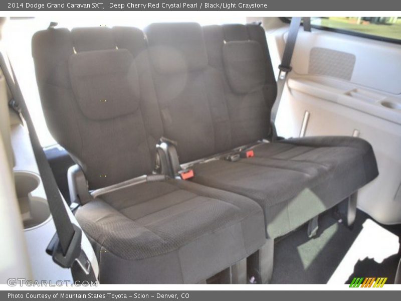 Deep Cherry Red Crystal Pearl / Black/Light Graystone 2014 Dodge Grand Caravan SXT