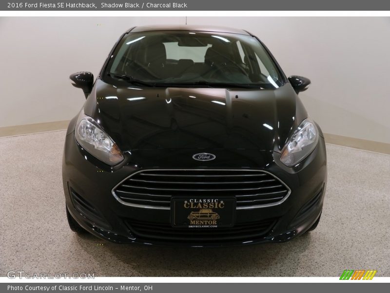 Shadow Black / Charcoal Black 2016 Ford Fiesta SE Hatchback