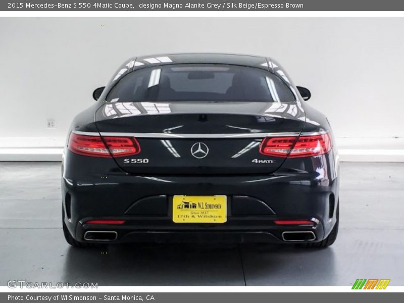 designo Magno Alanite Grey / Silk Beige/Espresso Brown 2015 Mercedes-Benz S 550 4Matic Coupe