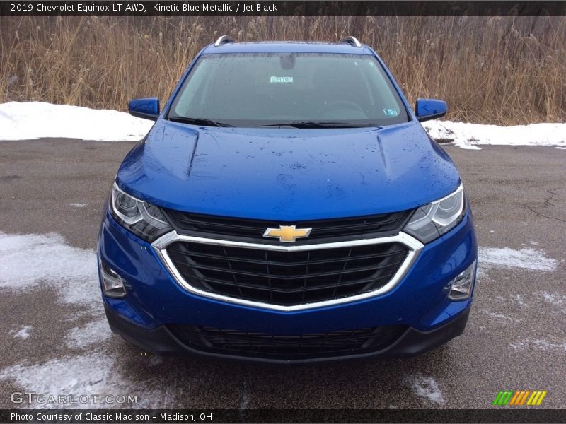 Kinetic Blue Metallic / Jet Black 2019 Chevrolet Equinox LT AWD
