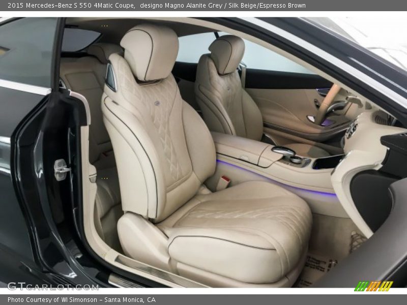 designo Magno Alanite Grey / Silk Beige/Espresso Brown 2015 Mercedes-Benz S 550 4Matic Coupe