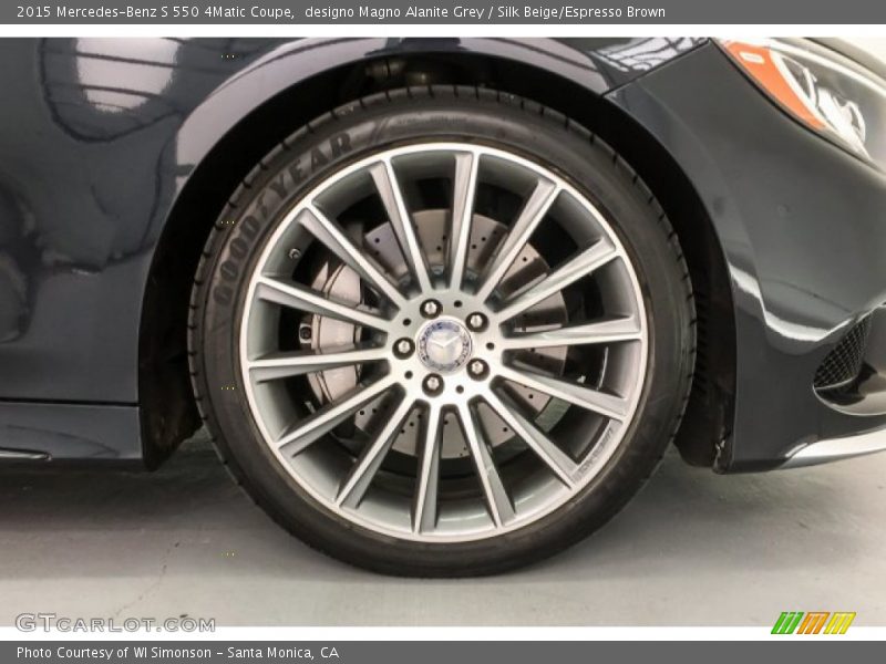 designo Magno Alanite Grey / Silk Beige/Espresso Brown 2015 Mercedes-Benz S 550 4Matic Coupe