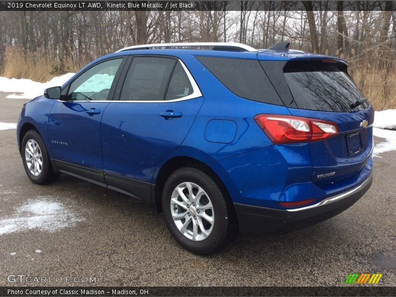 Kinetic Blue Metallic / Jet Black 2019 Chevrolet Equinox LT AWD