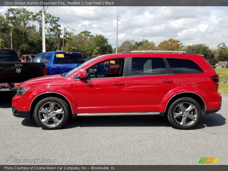 Redline 2 Coat Pearl / Black 2016 Dodge Journey Crossroad Plus