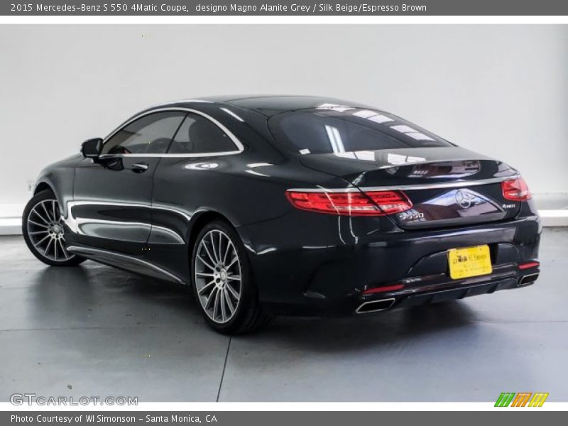 designo Magno Alanite Grey / Silk Beige/Espresso Brown 2015 Mercedes-Benz S 550 4Matic Coupe