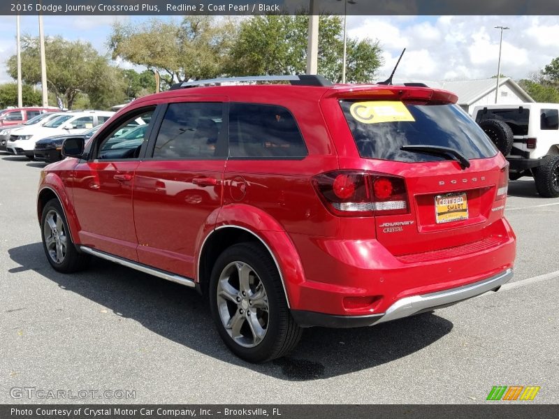 Redline 2 Coat Pearl / Black 2016 Dodge Journey Crossroad Plus