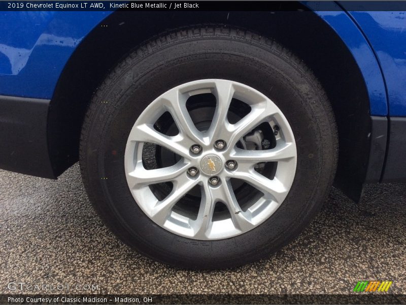 Kinetic Blue Metallic / Jet Black 2019 Chevrolet Equinox LT AWD