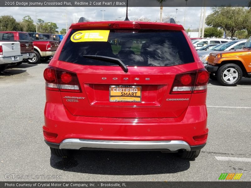 Redline 2 Coat Pearl / Black 2016 Dodge Journey Crossroad Plus