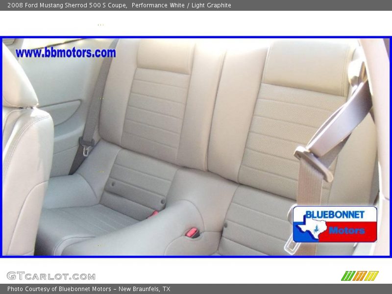 Performance White / Light Graphite 2008 Ford Mustang Sherrod 500 S Coupe