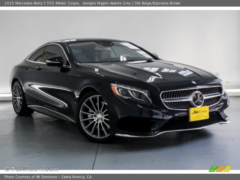 designo Magno Alanite Grey / Silk Beige/Espresso Brown 2015 Mercedes-Benz S 550 4Matic Coupe