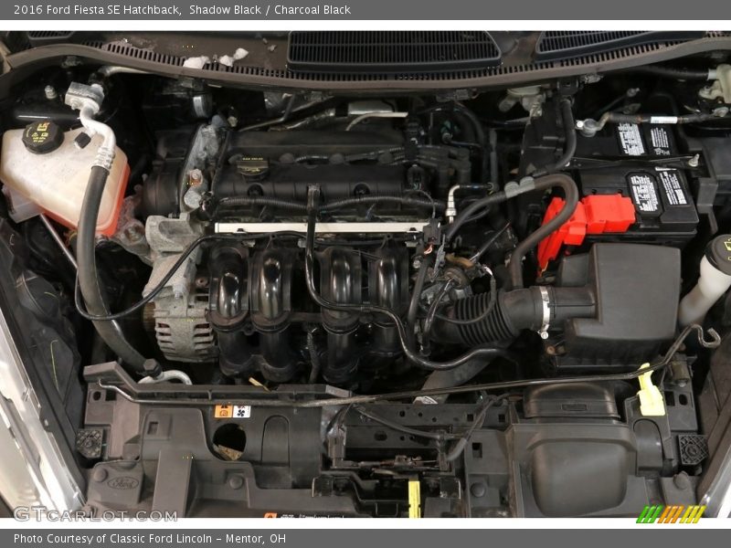 Shadow Black / Charcoal Black 2016 Ford Fiesta SE Hatchback