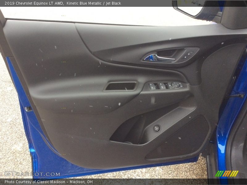Kinetic Blue Metallic / Jet Black 2019 Chevrolet Equinox LT AWD