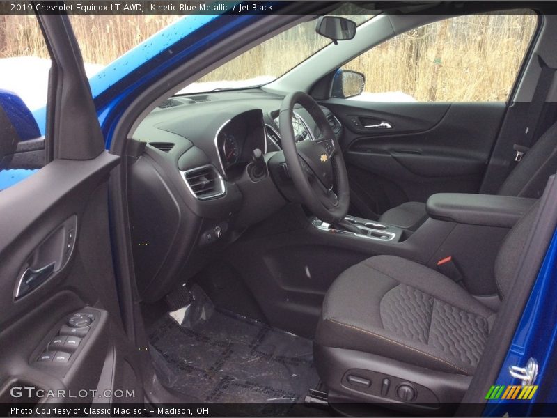 Kinetic Blue Metallic / Jet Black 2019 Chevrolet Equinox LT AWD