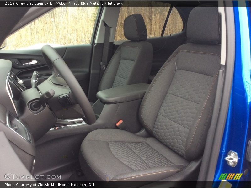 Kinetic Blue Metallic / Jet Black 2019 Chevrolet Equinox LT AWD