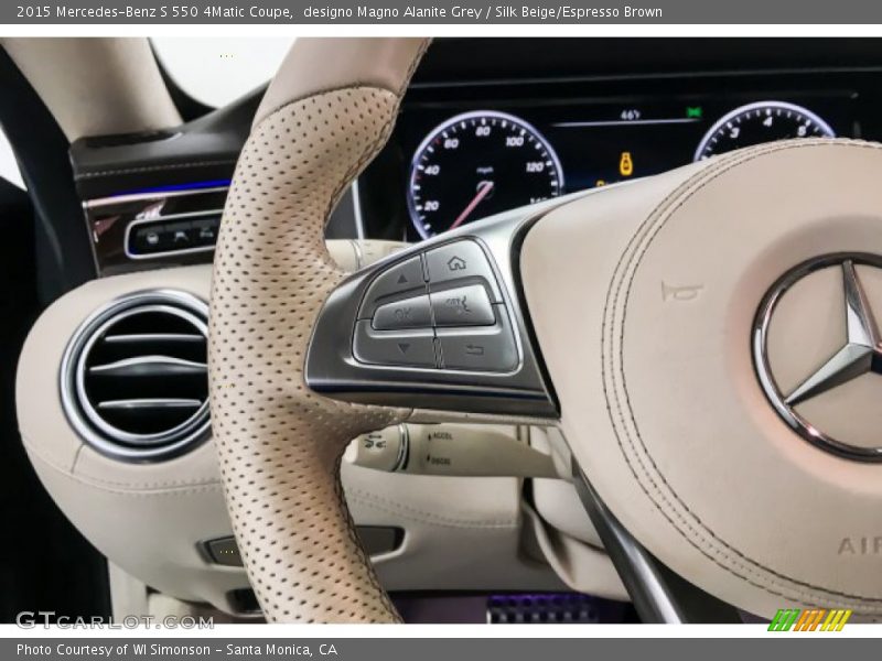 designo Magno Alanite Grey / Silk Beige/Espresso Brown 2015 Mercedes-Benz S 550 4Matic Coupe