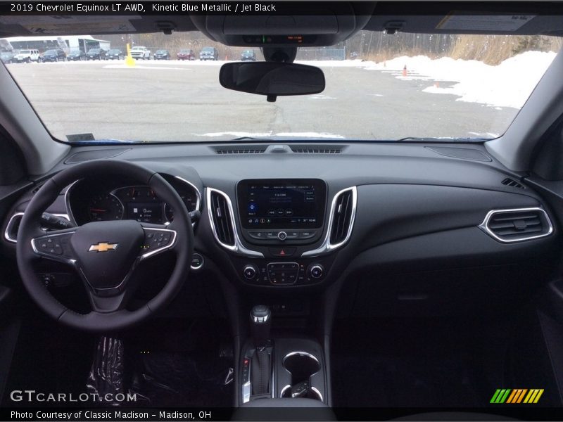 Kinetic Blue Metallic / Jet Black 2019 Chevrolet Equinox LT AWD