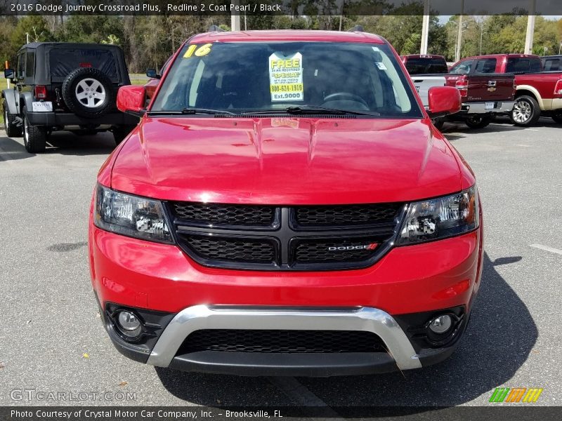 Redline 2 Coat Pearl / Black 2016 Dodge Journey Crossroad Plus
