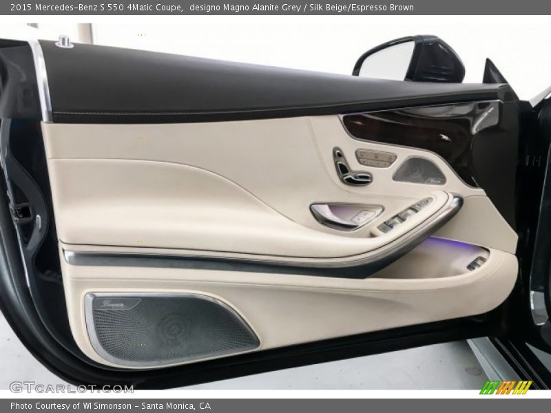 designo Magno Alanite Grey / Silk Beige/Espresso Brown 2015 Mercedes-Benz S 550 4Matic Coupe