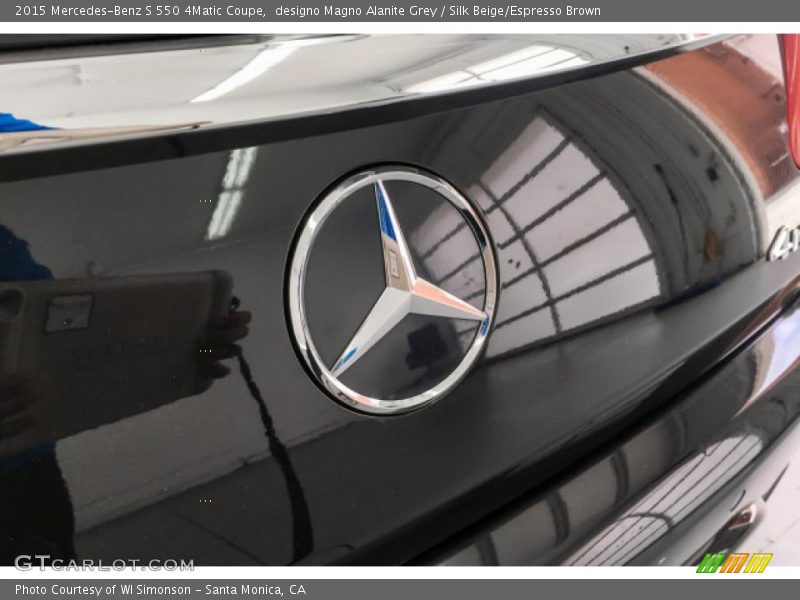 designo Magno Alanite Grey / Silk Beige/Espresso Brown 2015 Mercedes-Benz S 550 4Matic Coupe