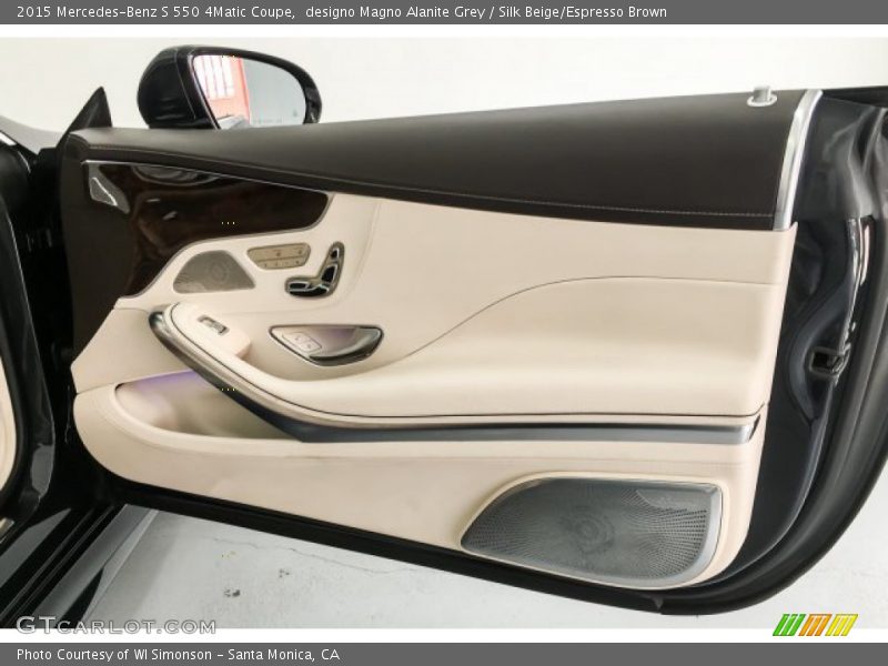 designo Magno Alanite Grey / Silk Beige/Espresso Brown 2015 Mercedes-Benz S 550 4Matic Coupe