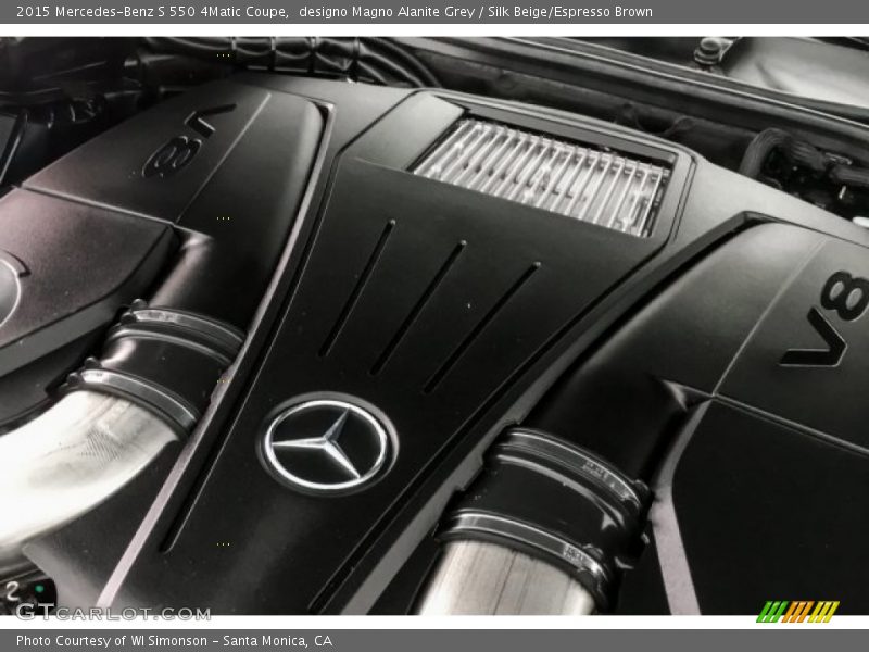 designo Magno Alanite Grey / Silk Beige/Espresso Brown 2015 Mercedes-Benz S 550 4Matic Coupe
