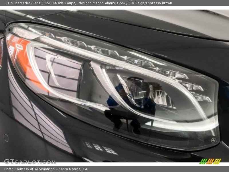designo Magno Alanite Grey / Silk Beige/Espresso Brown 2015 Mercedes-Benz S 550 4Matic Coupe