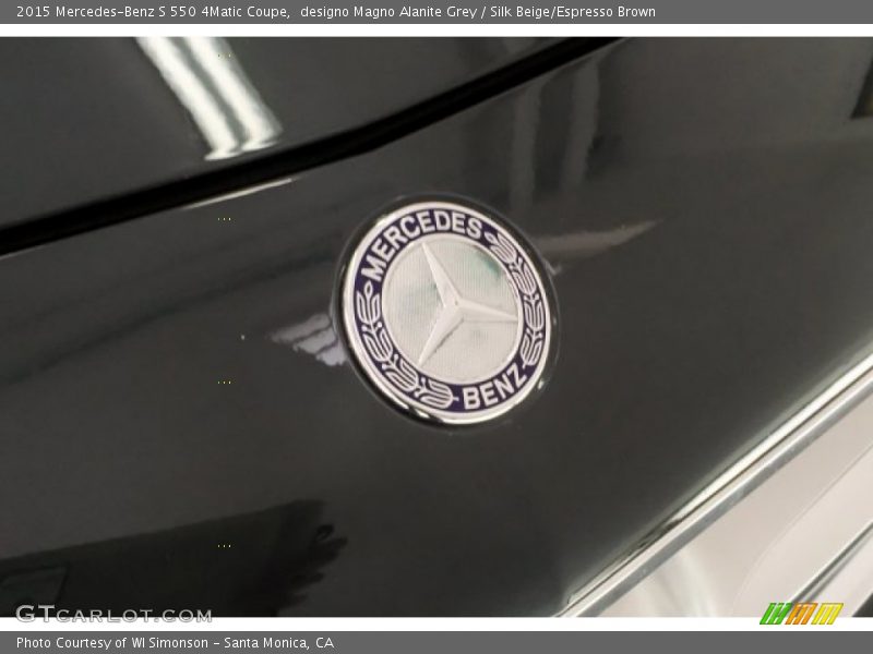 designo Magno Alanite Grey / Silk Beige/Espresso Brown 2015 Mercedes-Benz S 550 4Matic Coupe