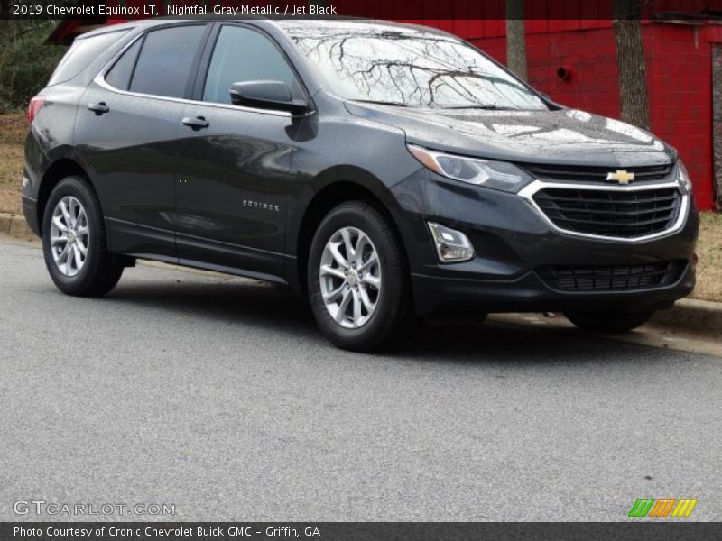 Nightfall Gray Metallic / Jet Black 2019 Chevrolet Equinox LT