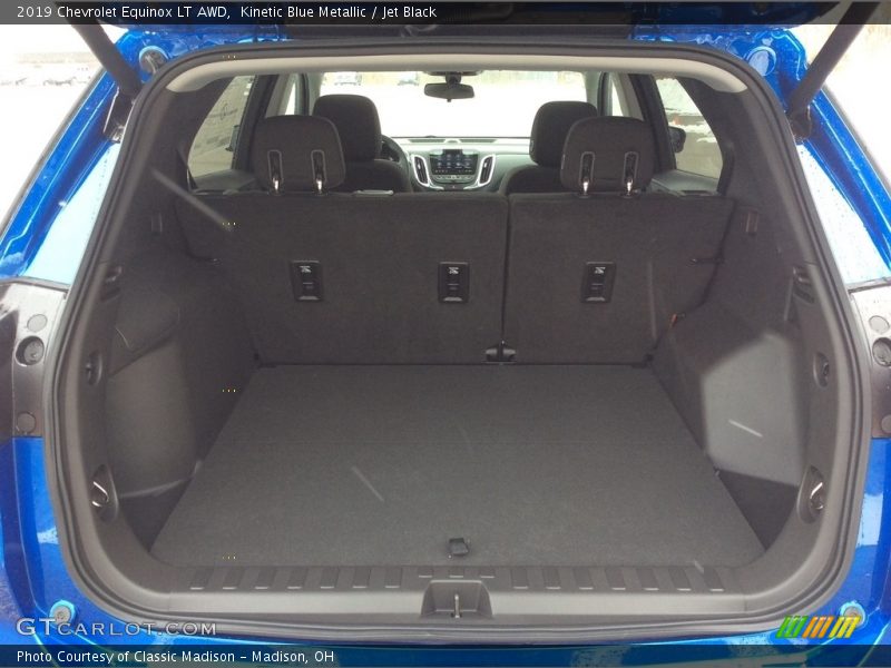 Kinetic Blue Metallic / Jet Black 2019 Chevrolet Equinox LT AWD
