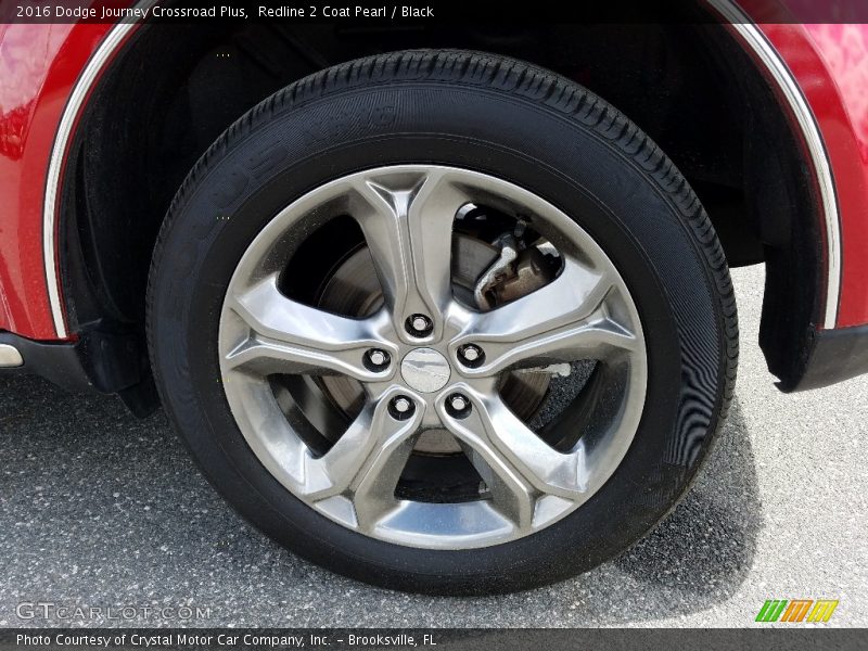 Redline 2 Coat Pearl / Black 2016 Dodge Journey Crossroad Plus