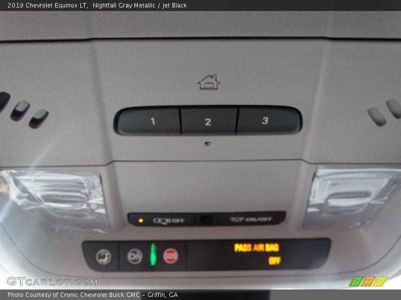 Nightfall Gray Metallic / Jet Black 2019 Chevrolet Equinox LT
