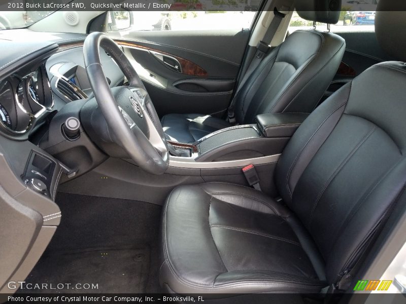 Quicksilver Metallic / Ebony 2012 Buick LaCrosse FWD