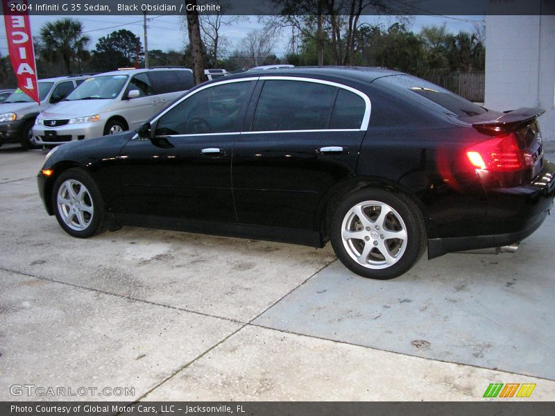 Black Obsidian / Graphite 2004 Infiniti G 35 Sedan