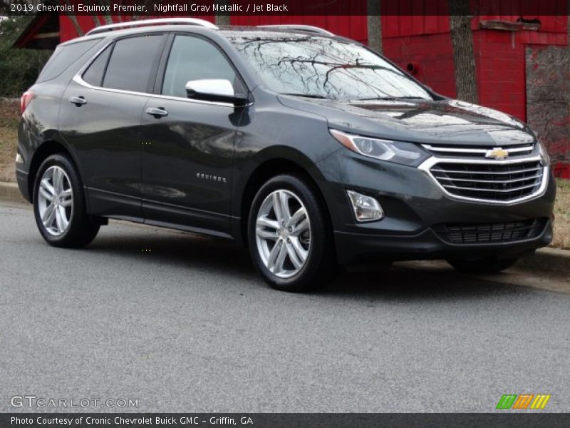 Nightfall Gray Metallic / Jet Black 2019 Chevrolet Equinox Premier