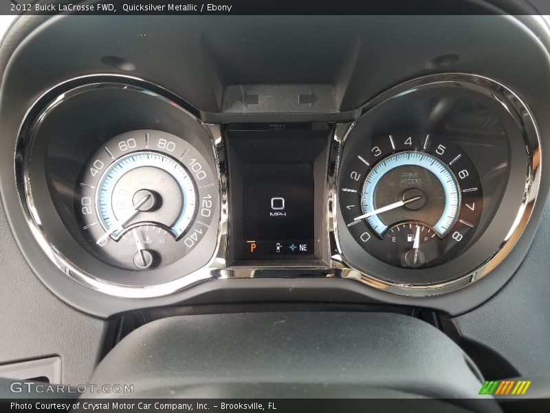 Quicksilver Metallic / Ebony 2012 Buick LaCrosse FWD