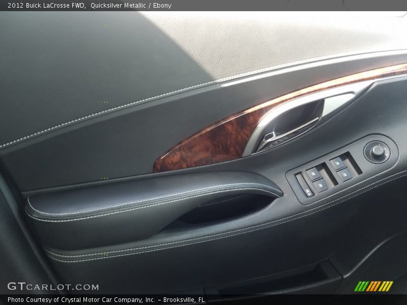 Quicksilver Metallic / Ebony 2012 Buick LaCrosse FWD