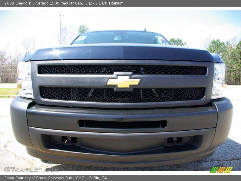 Black / Dark Titanium 2009 Chevrolet Silverado 1500 Regular Cab