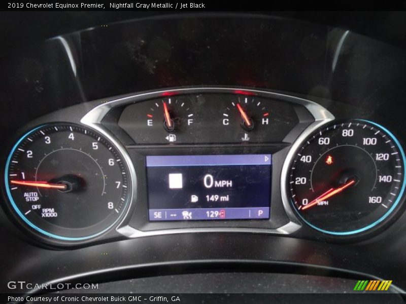  2019 Equinox Premier Premier Gauges