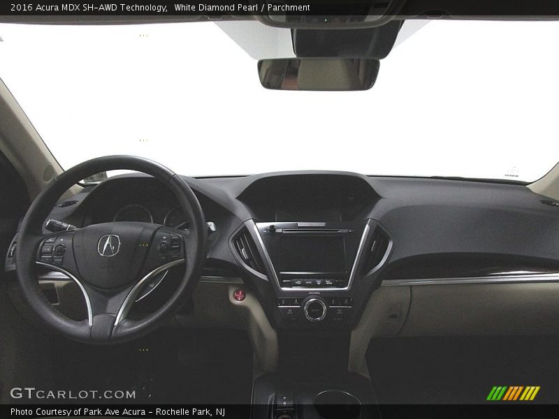 White Diamond Pearl / Parchment 2016 Acura MDX SH-AWD Technology