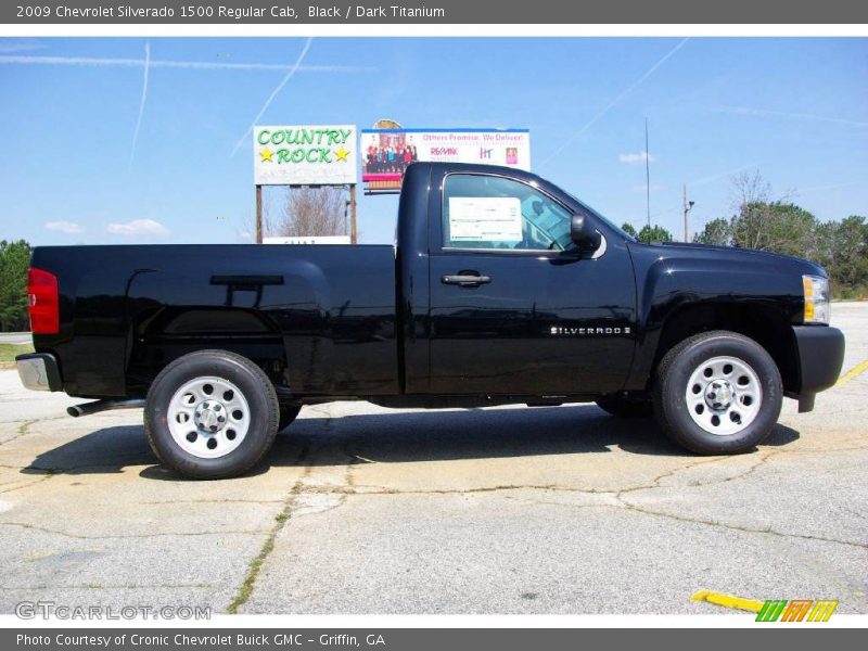 Black / Dark Titanium 2009 Chevrolet Silverado 1500 Regular Cab