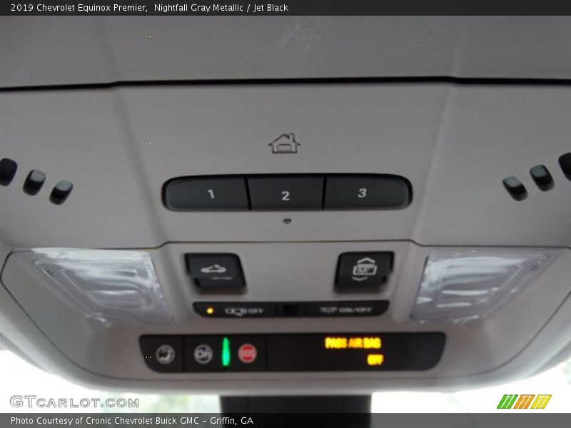 Nightfall Gray Metallic / Jet Black 2019 Chevrolet Equinox Premier
