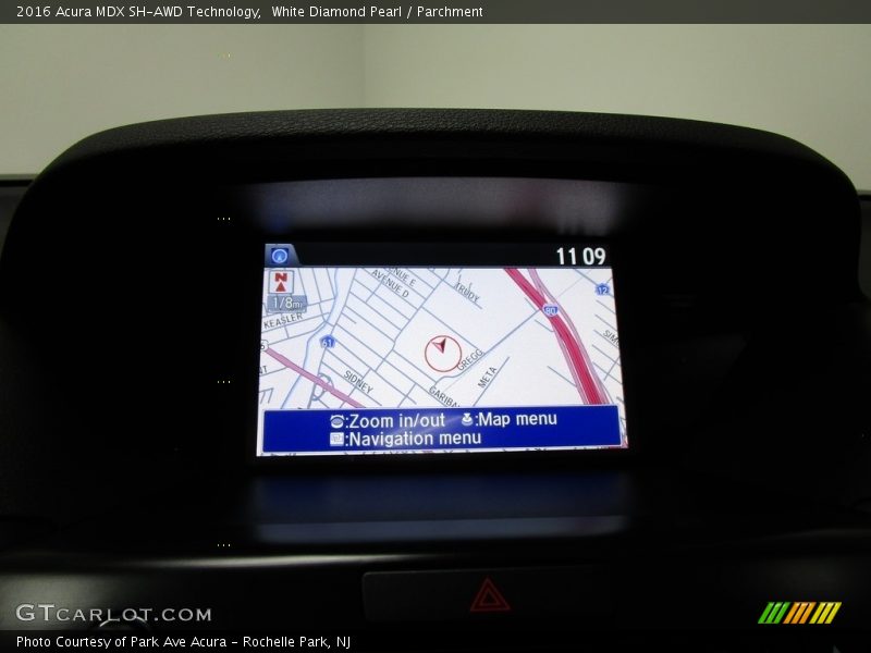 White Diamond Pearl / Parchment 2016 Acura MDX SH-AWD Technology