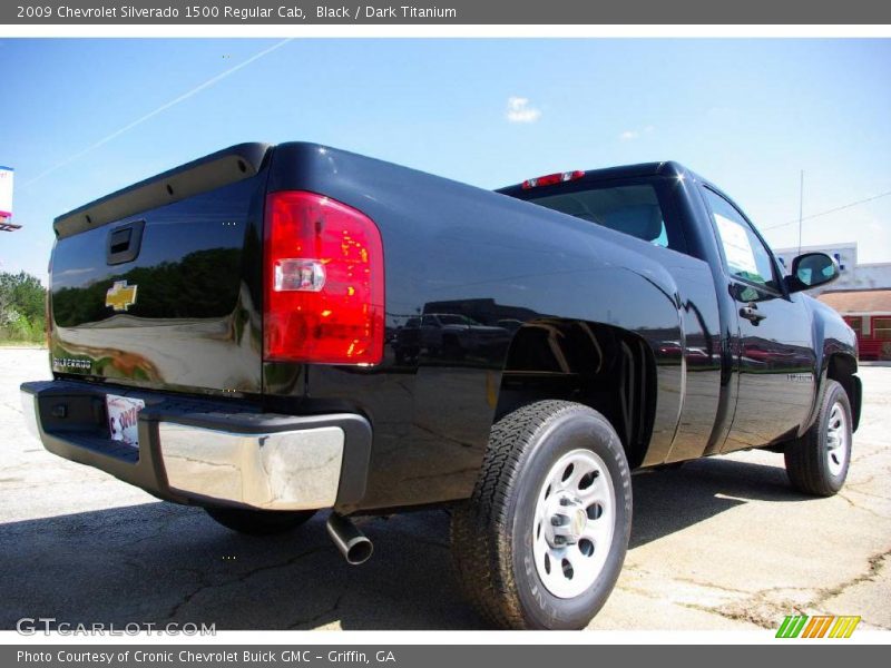 Black / Dark Titanium 2009 Chevrolet Silverado 1500 Regular Cab