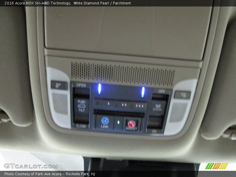 White Diamond Pearl / Parchment 2016 Acura MDX SH-AWD Technology