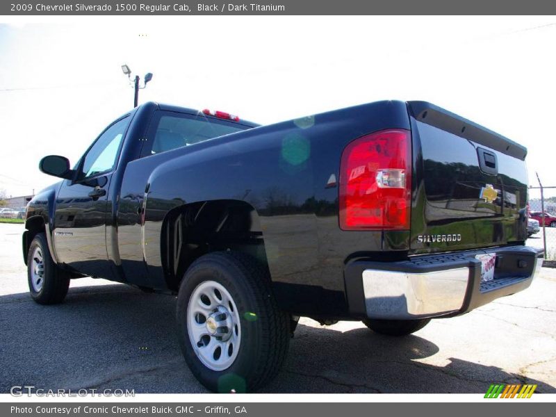 Black / Dark Titanium 2009 Chevrolet Silverado 1500 Regular Cab