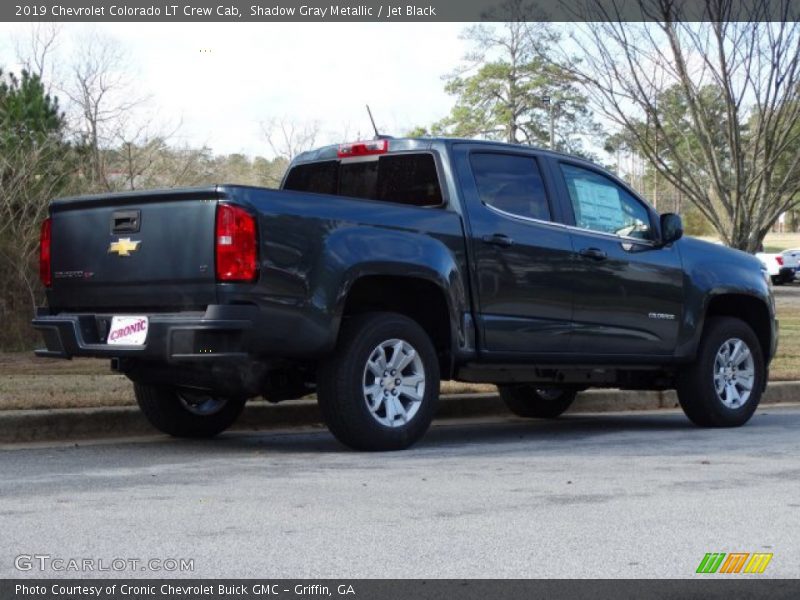 Shadow Gray Metallic / Jet Black 2019 Chevrolet Colorado LT Crew Cab